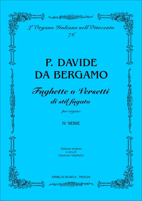 Armelin Musica Fughette e versetti Vol. 4 noty ověřené vydání