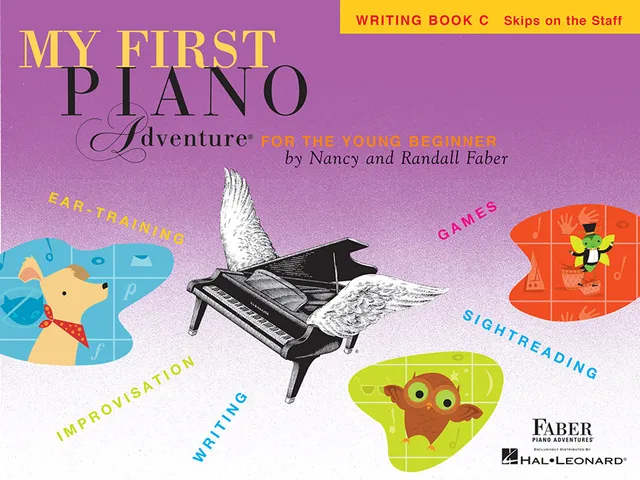 Faber My First Piano Adventure Writing Book C pracovní sešit