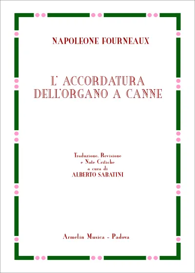 Armelin Musica Accordatura organo kniha ladění varhan