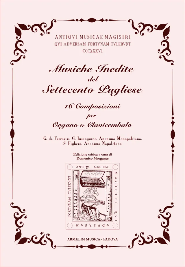 Armelin Musica Musiche inedite del Settecento noty