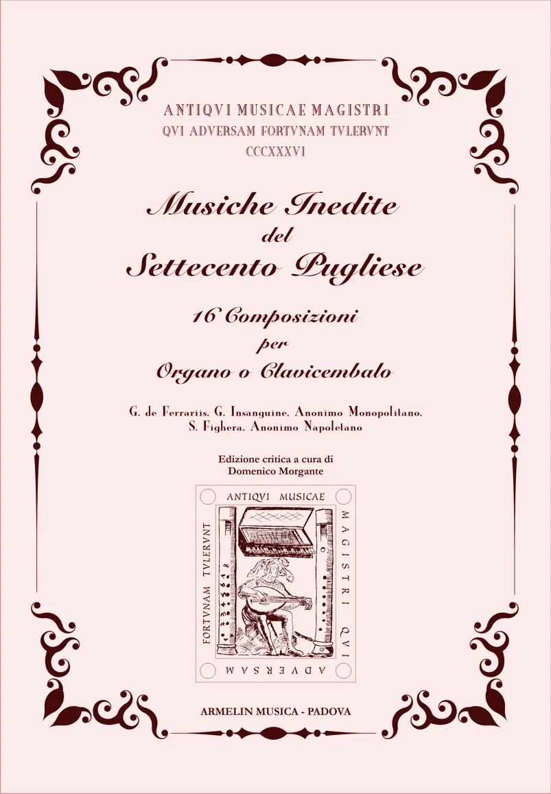 Armelin Musica Musiche inedite del Settecento noty