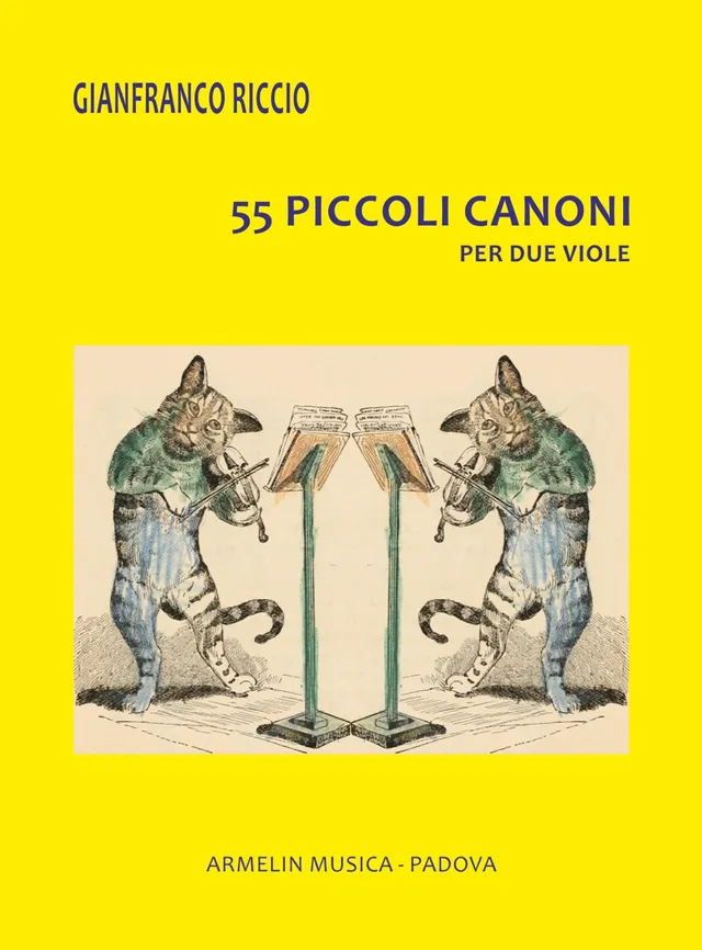 Armelin Musica 55 Canoni noty první poloha