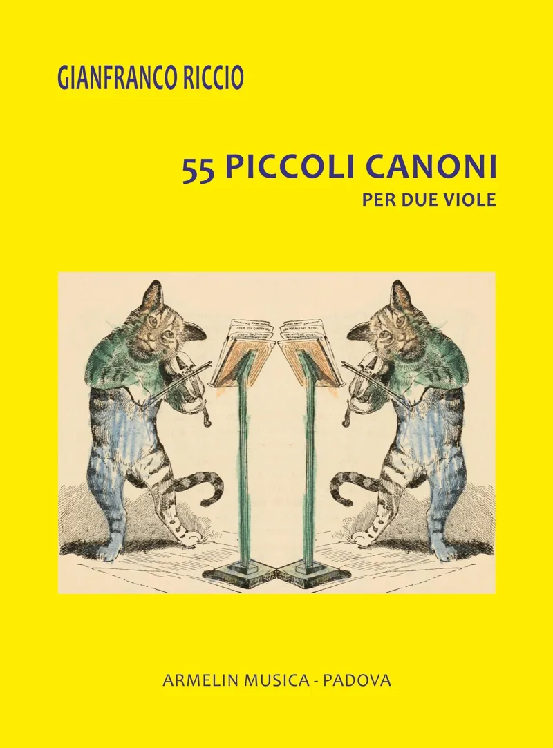 Armelin Musica 55 Canoni noty první poloha