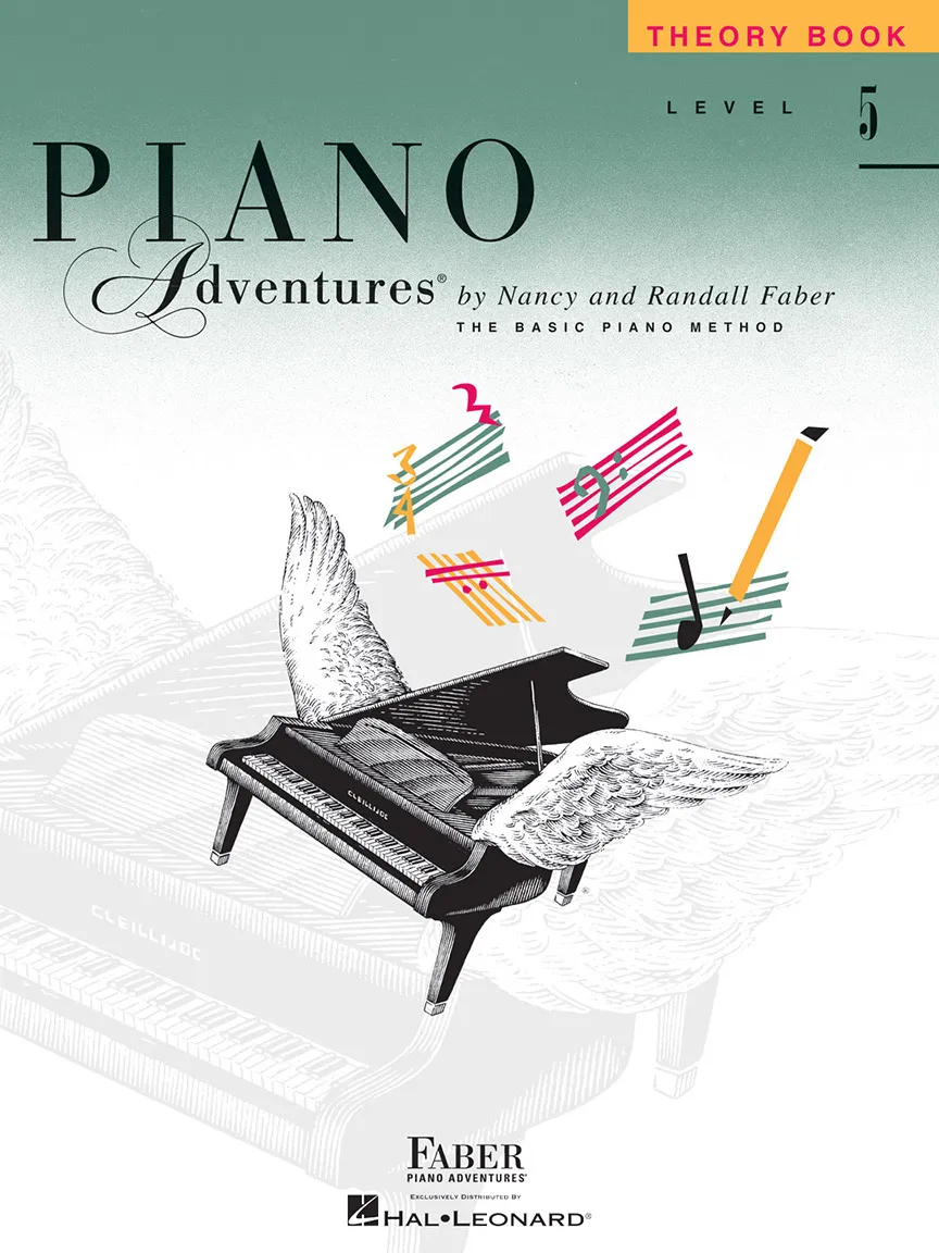 Faber Piano Adventures Level 5 Theory Book teorie pro klavír