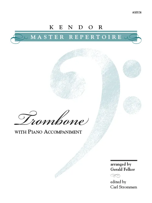 Kendor Music Master Repertoire Trombone noty 8 skladeb