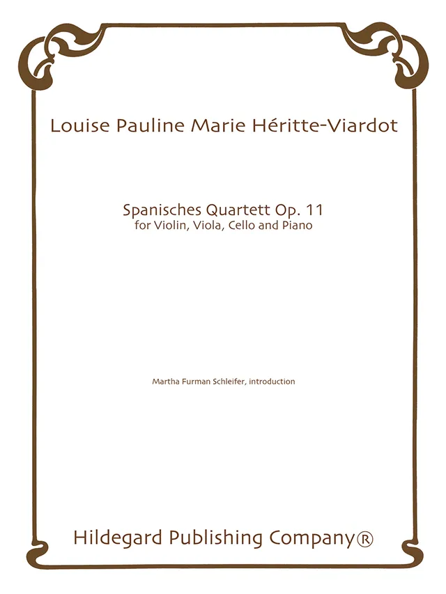 Hildegard Publishing Spanisches Quartett op. 11 digitální noty