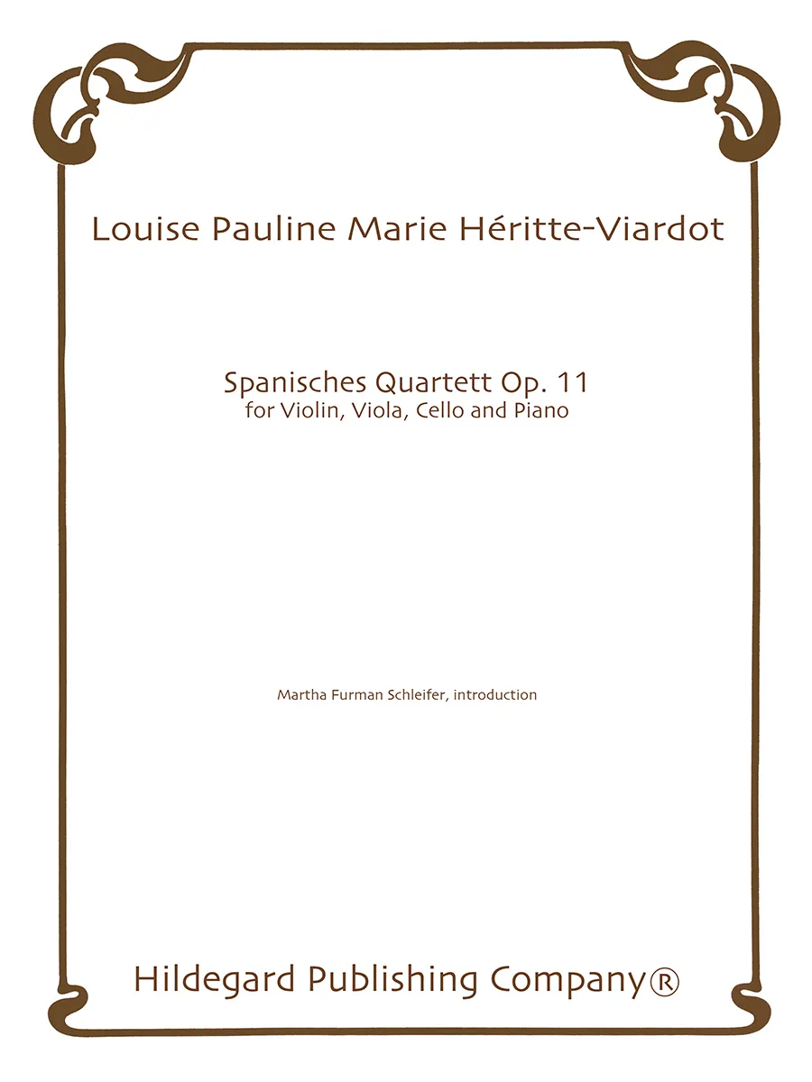 Hildegard Publishing Spanisches Quartett op. 11 digitální noty