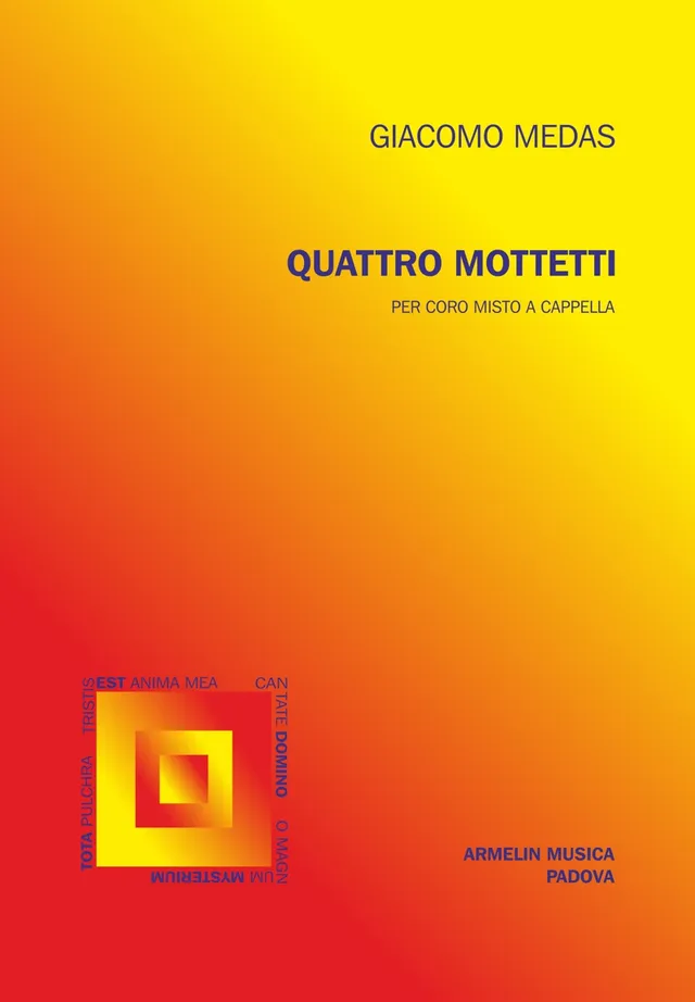 Armelin Musica Quattro Mottetti noty pro sbor