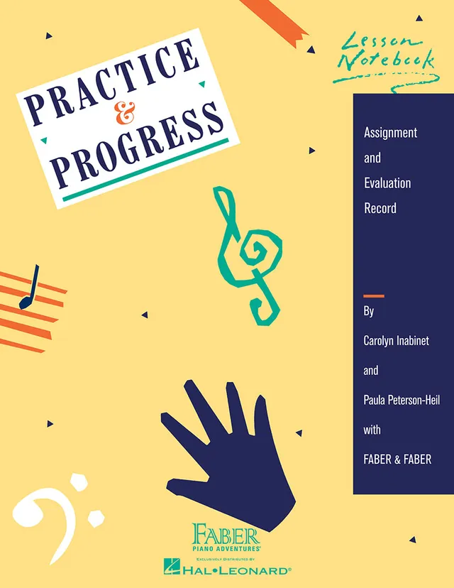 Faber Piano Adventures Practice Progress sešit pro žáka