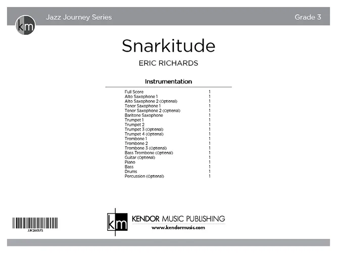 Kendor Music Snarkitude partitura second line finále