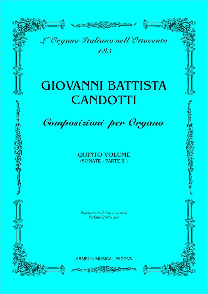 Armelin Musica Composizioni per Organo vol. 5 noty pro varhany