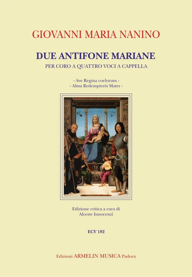Armelin Musica Due Antifone Mariane noty 2 skladby