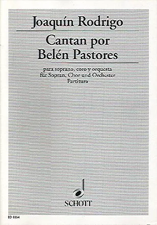 Ediciones Joaquín Rodrigo Cantan por Belén pastores noty soprán