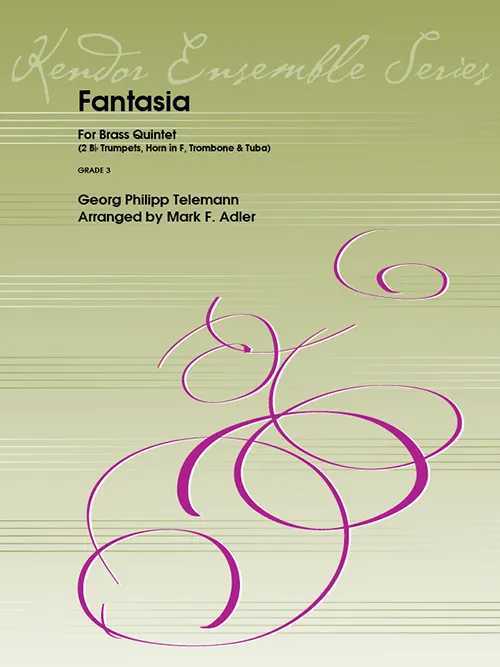Kendor Music Fantasia noty pro žesťové kvinteto baroko