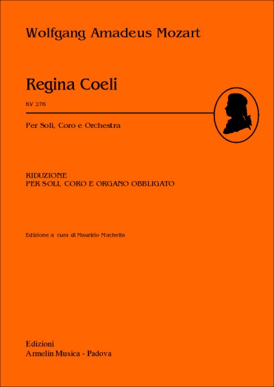 Armelin Musica Regina Coeli KV 276 noty Mozart sbor