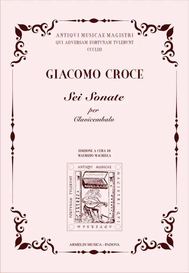 Armelin Musica Sei Sonate per Clavicembalo noty pro cembalo