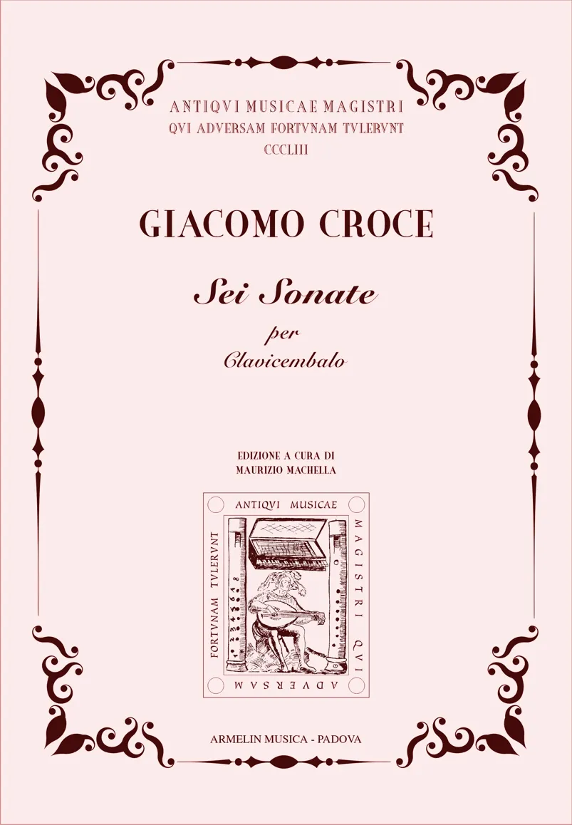 Armelin Musica Sei Sonate per Clavicembalo noty pro cembalo