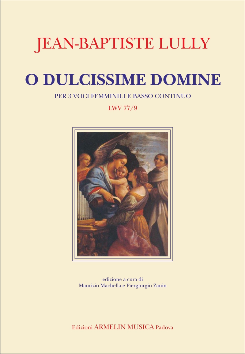 Armelin Musica O dulcissime Domine noty chrámové vydání