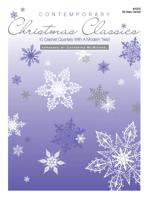 Kendor Music Contemporary Christmas Classics noty Bb basklarinet