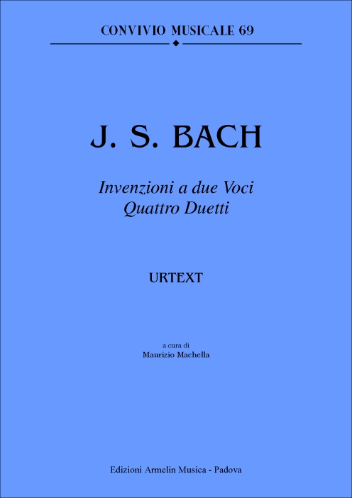 Armelin Musica Invence BWV 772-786 klavírní noty