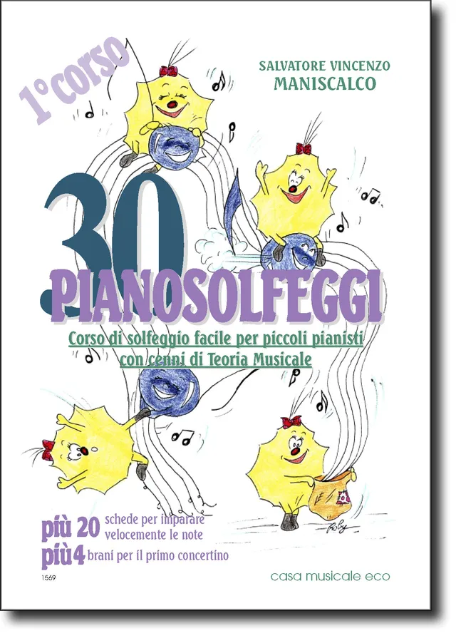 Volonte & Co 30 Pianosolfeggi klavírní solfeggio pro žáky