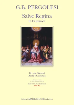 Armelin Musica Salve Regina f moll noty chrámová skladba