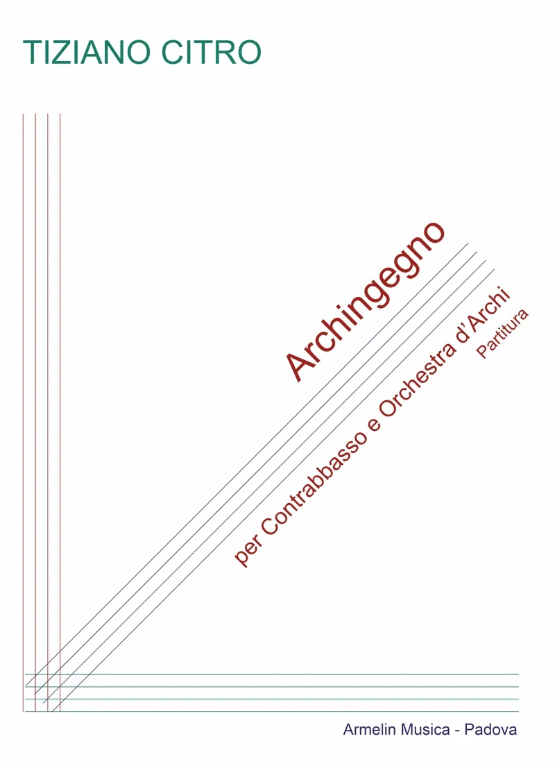 Armelin Musica Archingegno noty ověřené vydání