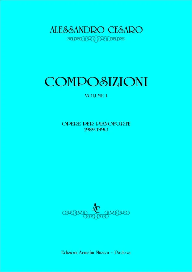 Armelin Musica Composizioni volume 1 noty pro výuku