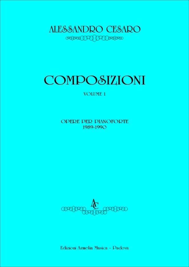 Armelin Musica Composizioni volume 1 noty pro výuku