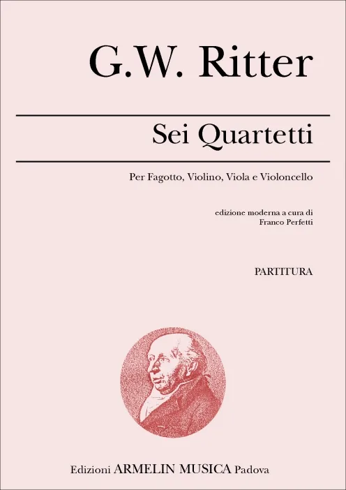 Armelin Musica 6 Quartetti noty smyčcové kvarteto