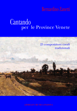 Armelin Musica Cantando province venete noty pro sbor