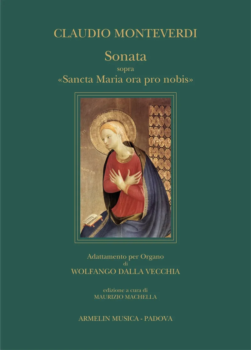Armelin Musica Sonata sopra Sancta Maria noty pro varhany