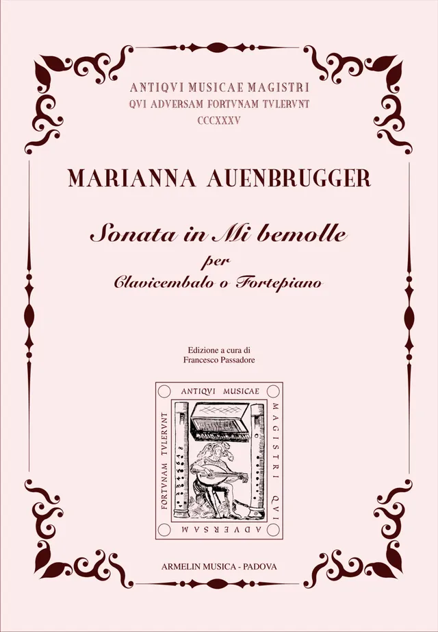 Armelin Musica Sonata in Mi bemolle noty Es dur