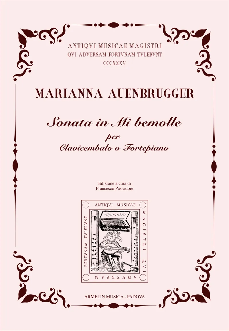 Armelin Musica Sonata in Mi bemolle noty Es dur