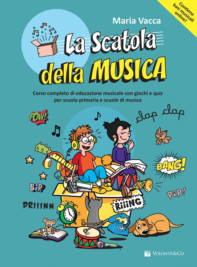 Volonte & Co La Scatola della Musica noty pro děti hudební box