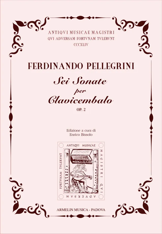 Armelin Musica Sei sonate op.2 noty pro cembalo
