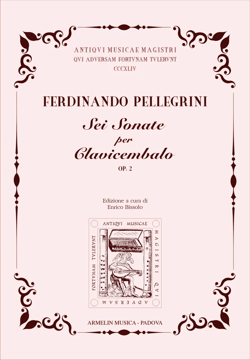 Armelin Musica Sei sonate op.2 noty pro cembalo