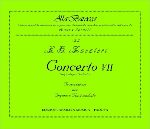 Armelin Musica Concerto VII noty koncertní