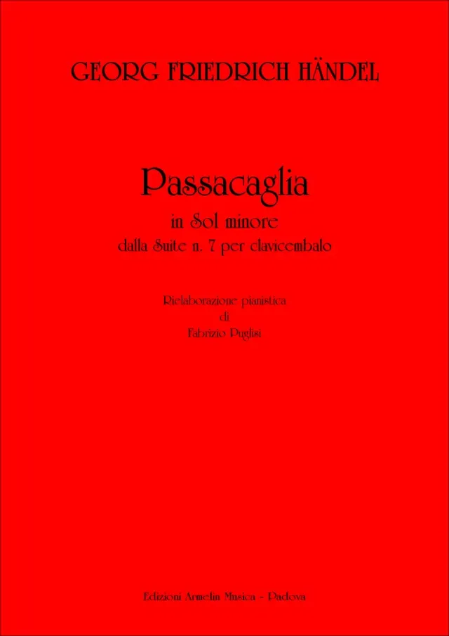 Armelin Musica Passacaglia noty ověřené vydání