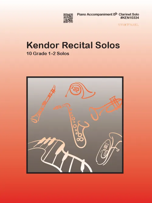 Kendor Recital Solos Bb Clarinet noty pro klarinet 10 skladeb