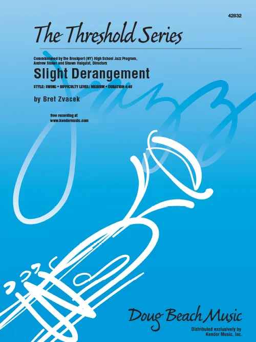 Kendor Music Slight Derangement noty swing blues G moll