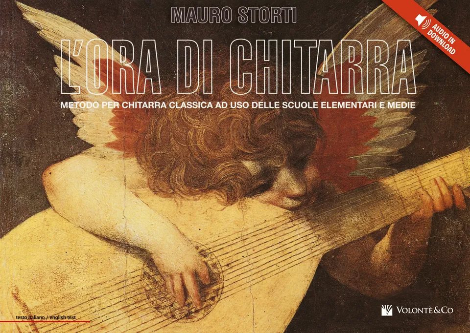 Volonte & Co L’Ora di Chitarra noty pro kytaru s audio
