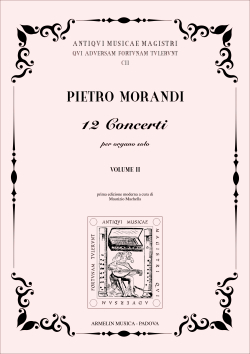 Armelin Musica 12 Concerti per l’organo solo noty pro varhany