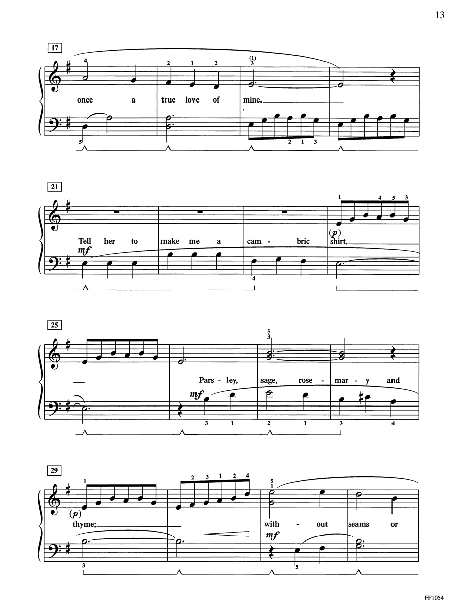Faber Piano Adventures FunTime Piano Favorites noty level 3A–3B