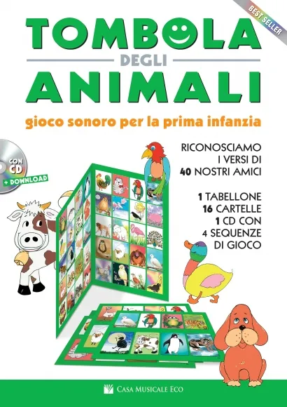 Volonte & Co Tombola Degli Animali noty s CD pro děti