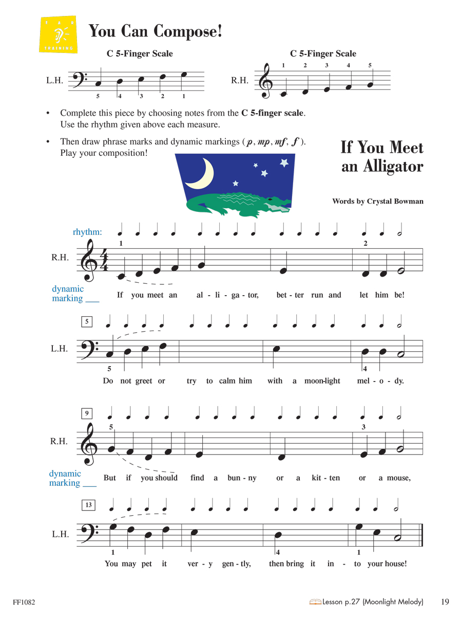 Faber Piano Adventures Level 2A Theory Book učebnice 2. vydání