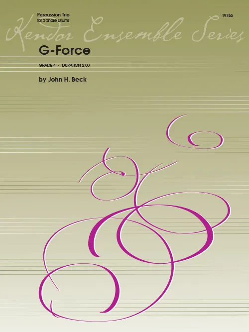 Kendor Music G-Force noty pro trio malého bubnu
