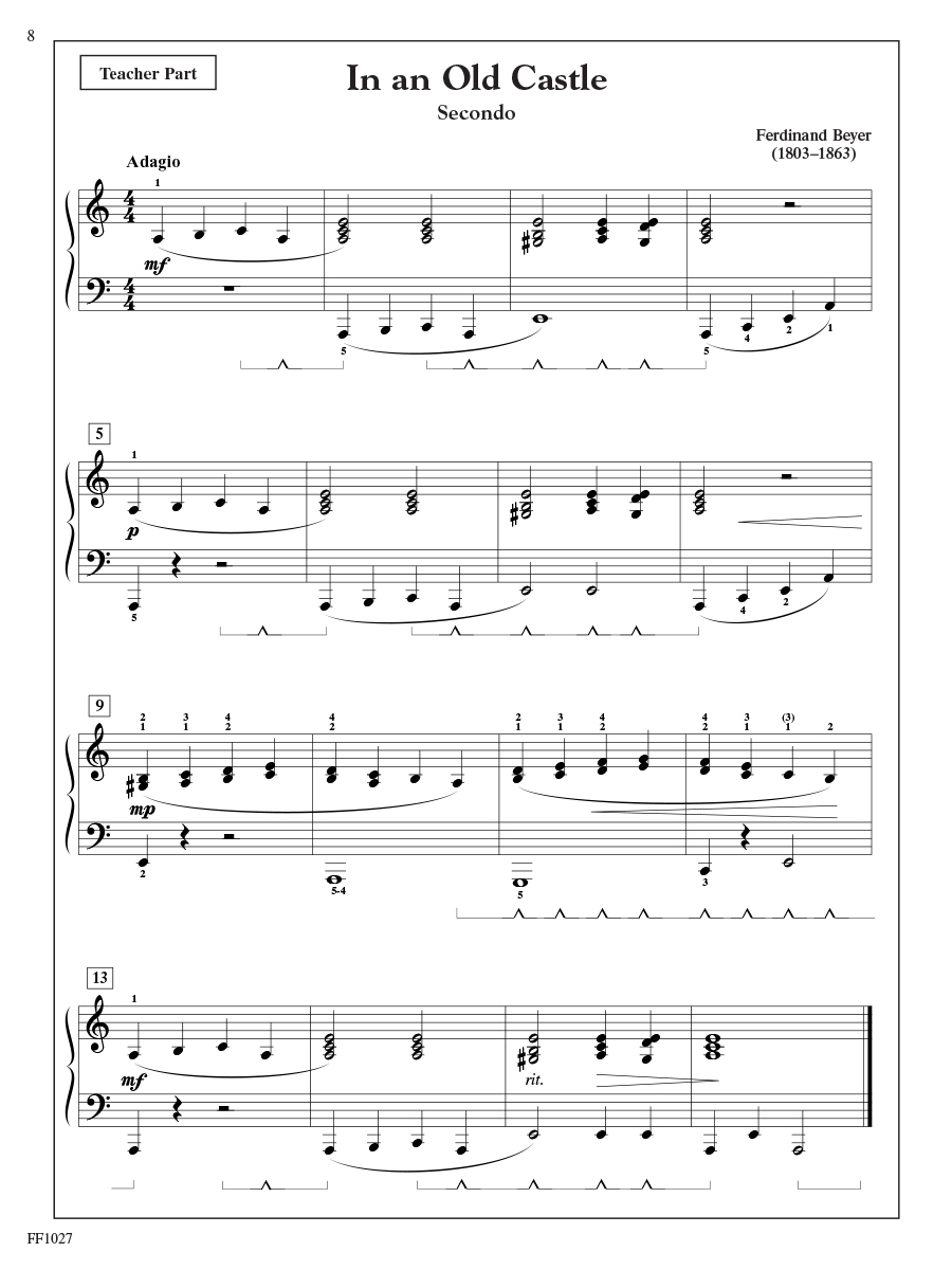 Faber Piano Adventures Preparatory Piano Literature noty