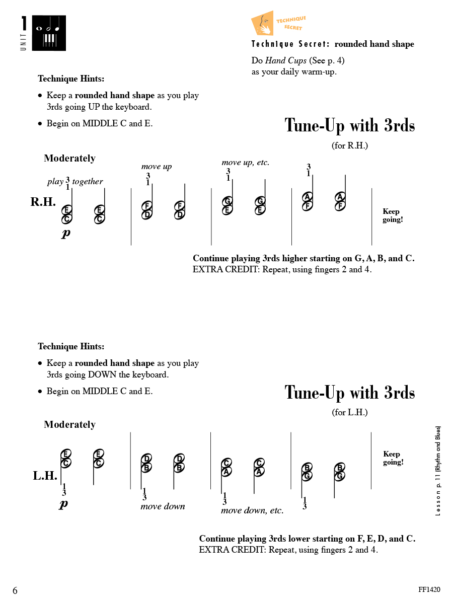 Faber Accelerated Piano Adventures Technique & Artistry 1 noty