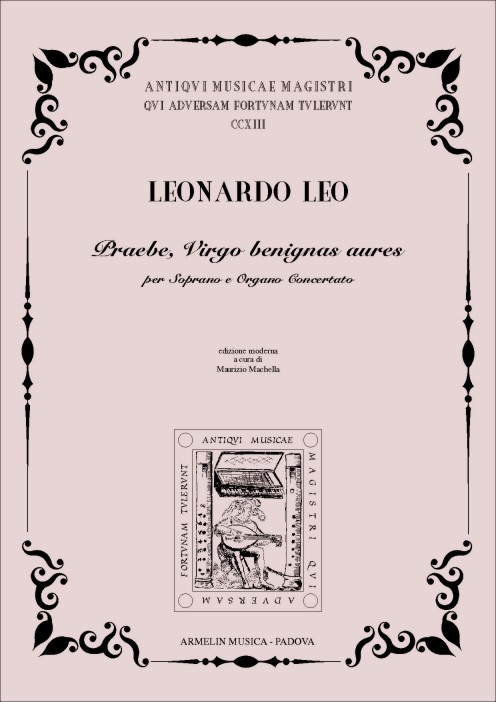 Armelin Musica Praebe Virgo Benigna Aures noty pro sbor